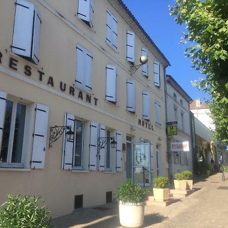 Barbezieux-Saint-Hilaire Hotel Restaurant La Boule D'Or מראה חיצוני תמונה